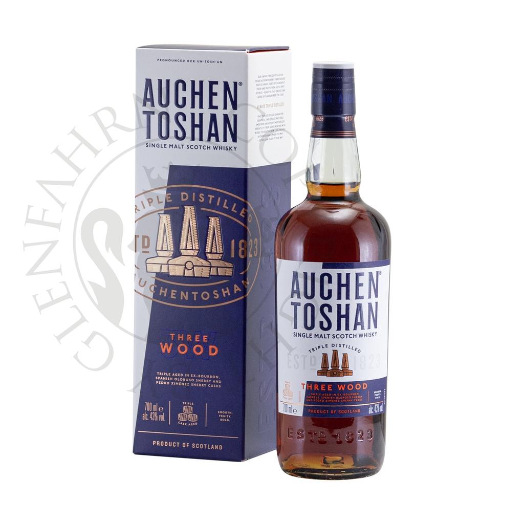 Auchentoshan Three Wood Lowland Single Malt Scotch Whisky 70cl