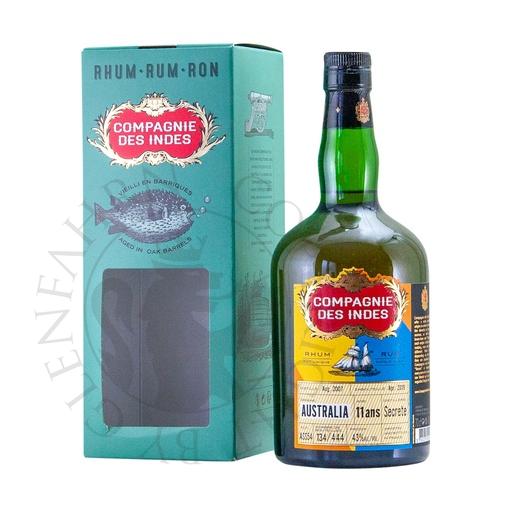 [G-rum696] Australia 2007 11y Cask#ASS53 Compagnie des Indes 70cl