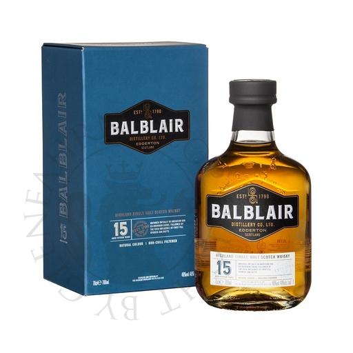 [G-bar041] Balblair 15y Single Malt Scotch Whisky 70cl