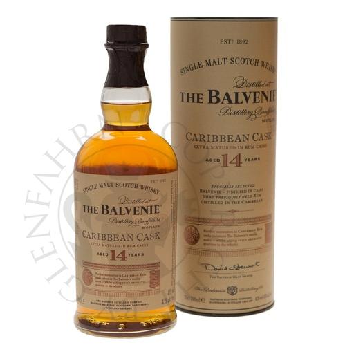[G-bav028] Balvenie 14y Caribbean Cask Single Malt Scotch Whisky 70cl