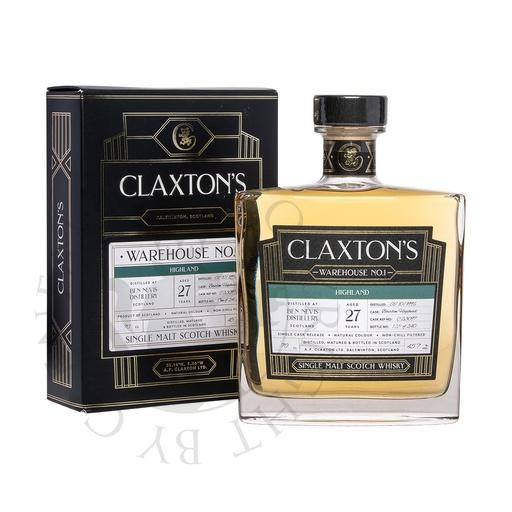 [G-cla096] Ben Nevis 1996 27y Cask#C23097 Warehouse No.1 Claxton's Single Malt Scotch Whisky 70cl