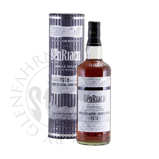 [G-ber046-R] BenRiach 1978 36y Cask#5469 Speyside Single Malt Scotch Whisky 70cl