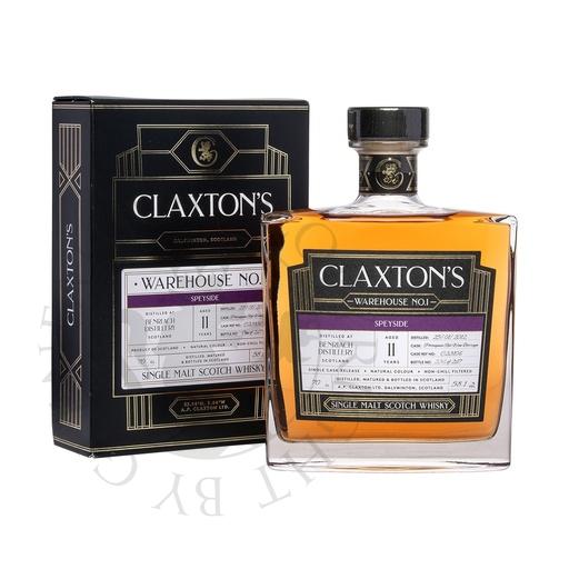 [G-cla098] BenRiach 2012 11y Cask#C23106 Warehouse No.1 Claxton's Single Malt Scotch Whisky 70cl