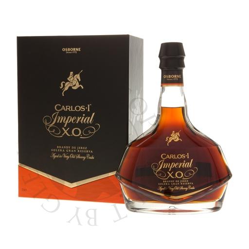 [G-bra014] Carlos I Imperial XO Brandy Solera Gran Reserva 70cl