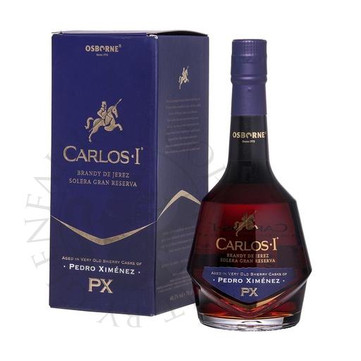 [G-bra031] Carlos I PX Pedro Ximenez Brandy Solera Gran Reserva 70cl