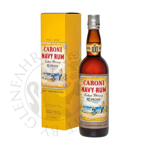 [G-rum621-R] Caroni Navy Rum 18y 90 Proof 100th Anniversary 70cl