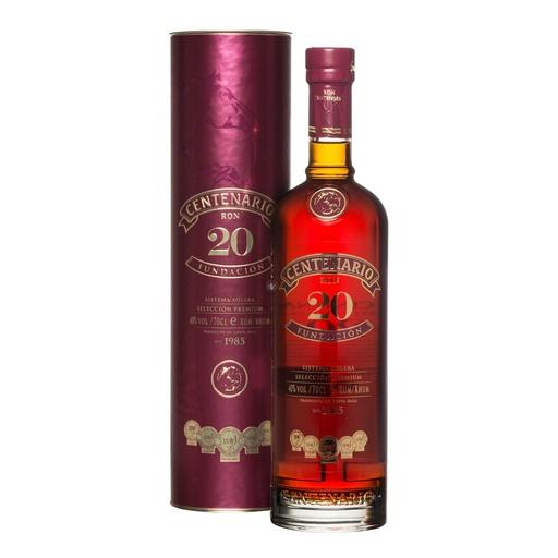 [G-rum107] Centenario 20 Fundacion Ron Sistema Solera 70cl