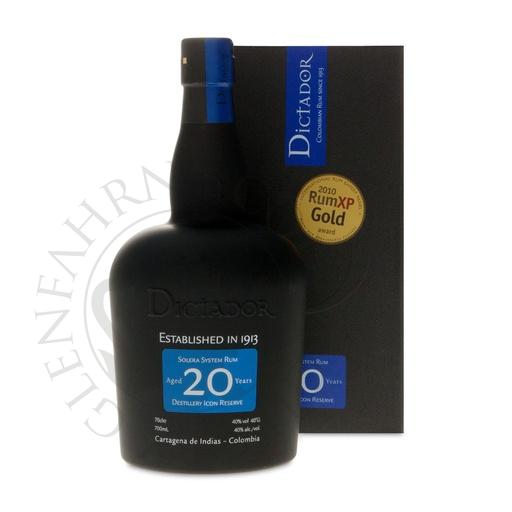 [G-rum223] Dictador 20y Solera System Colombia Rum 70cl