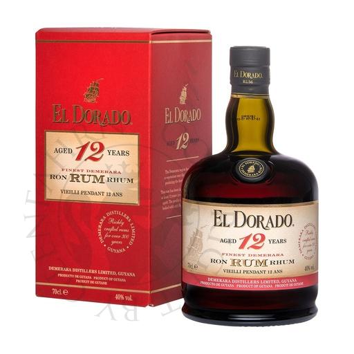 [G-rum001] El Dorado 12y Demerara Rum 70cl
