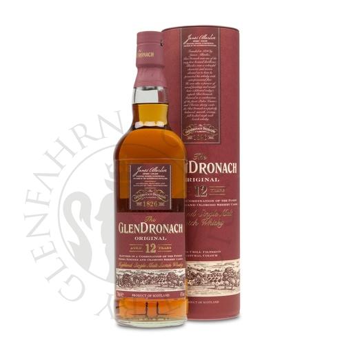 [G-ged003-x] GlenDronach 12y Original Single Malt Scotch Whisky 70cl