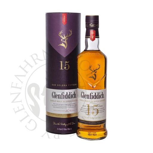 [G-gfd002] Glenfiddich 15y Solera Reserve Single Malt Scotch Whisky 70cl