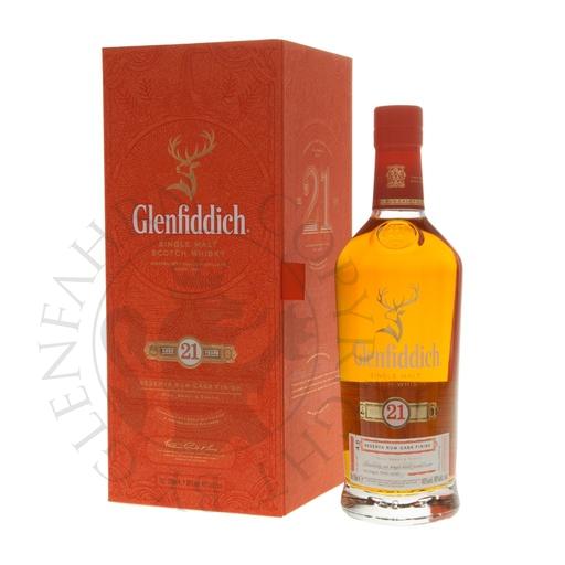 [G-gfd018] Glenfiddich 21y Reserva Rum Cask Finish Single Malt Scotch Whisky 70cl