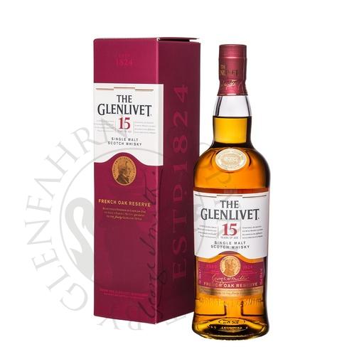 [G-gvt023] Glenlivet 15y French Oak Reserve Single Malt Scotch Whisky 70cl