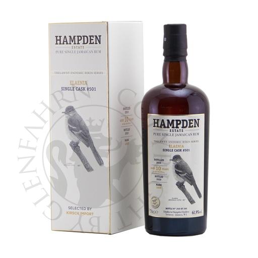 [G-rum860-R] Hampden 2010 10y Cask#501 LROK Elaenia Trelawny Endemic Birds Habitation Velier Pure Single Jamaica Rum 70cl