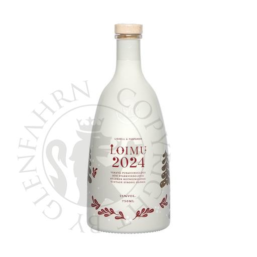 [G-rts012] Loimu Glögi 2024 rot Finnischer Glühwein mit Pflaumen und Schwarzen Johannisbeeren 75cl