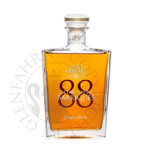 [G-gra353] Luigi Francoli Ottantotto 88 Barriques Grappa Riserva Nebbiolo 70cl