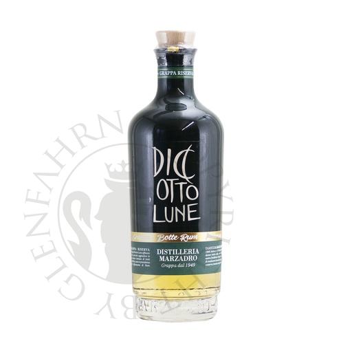 [G-gra903-070] Marzadro Le Diciotto Lune Botte Rum Grappa Riserva 70cl
