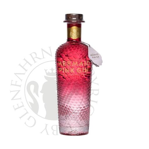 [G-gin351] Mermaid Pink Gin Isle of Wight Small Batch Gin 70cl