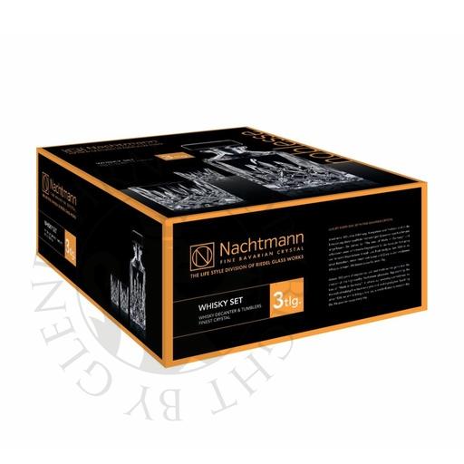 [G-acc144] Nachtmann Whisky Dekanter 3er Set Noblesse