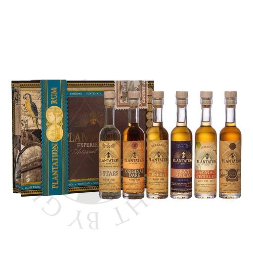 [G-rum805] Plantation Rum Experience Box 6x10cl