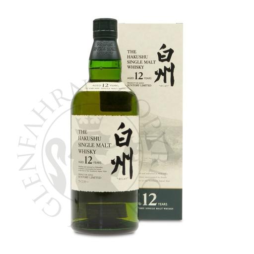[G-sun002-R] Suntory Hakushu 12y Single Malt Japanese Whisky 70cl