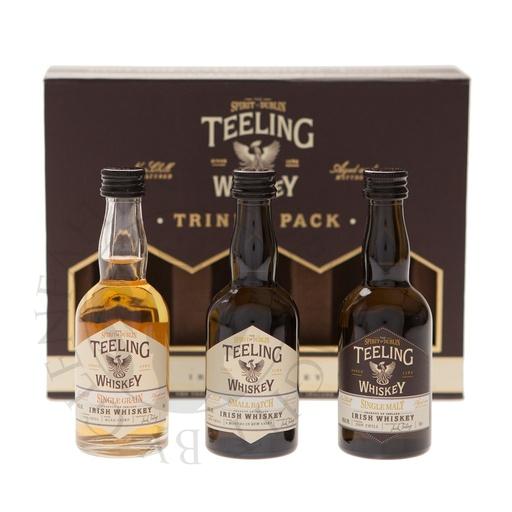 [G-twc013] Teeling Trinity Pack Single Malt, Single Grain, Small Batch 3x5cl