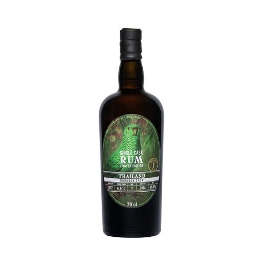 [G-rum0067] Thailand 2017 7y Cask#16 Austral Parakeet The Parrots Single Cask Rum 70cl