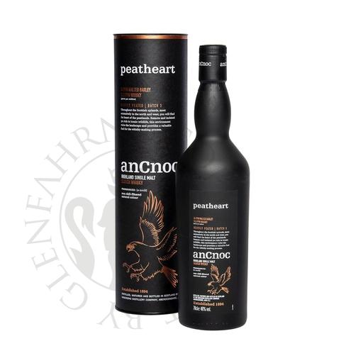 [G-anc034] anCnoc Peatheart Batch#3 Heavily Peated Knockdhu Single Malt Scotch Whisky 70cl