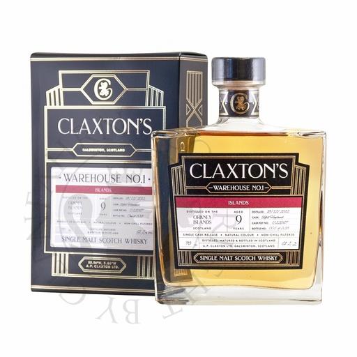 [G-cla107] Orkney Islands 2012 9y Cask#C22067 Warehouse No.1 Claxton's 70cl