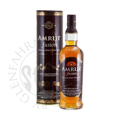 [G-amr005] Amrut Fusion Indian Single Malt Whisky 70cl