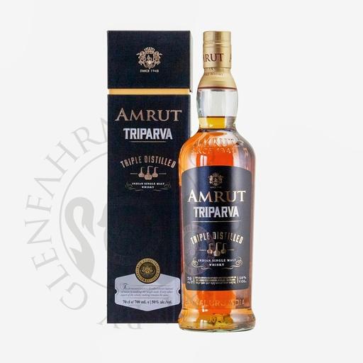 [G-amr019] Amrut Triparva Triple Distilled Single Malt Indian Whisky 70cl