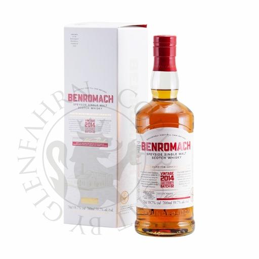 [G-beo015] Benromach Vintage 2014 bot.2024 Cask Strength Speyside Single Malt Whisky 70cl