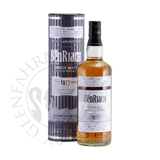 [G-ber044-R] BenRiach 1977 37y Cask#7114 Speyside Single Malt Scotch Whisky 70cl