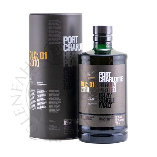 [G-bru203] Bruichladdich Port Charlotte 2010 9y OLC:01 Islay Single Malt Whisky 70cl