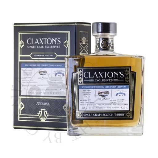 [G-cla095] Strathclyde 1994 28y Cask#455417 10th Anniversary Glen Fahrn Rheinfelden Claxton's 70cl