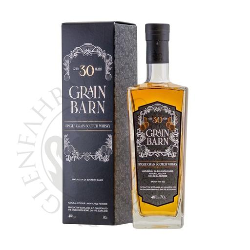 [G-cla112] Grain Barn 30y Batch#002 Claxton's Single Grain Scotch Whisky 70cl