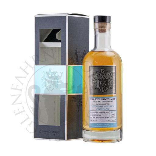 [G-cwc010] English Whisky Company 2010 7y Cask#271 Exclusive Malts Creative Whisky 70cl
