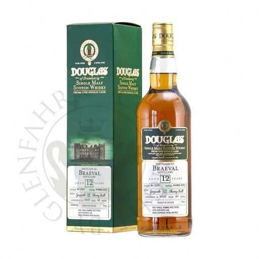 [G-dod004-001] Braeval 2001 12y Cask#10172 Douglas of Drumlanrig 70cl