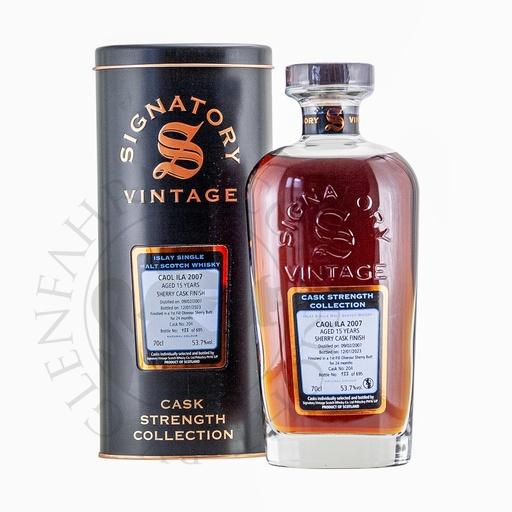 [G-051] Caol Ila 2007 15y Cask#204 Cask Strength Collection Signatory 70cl