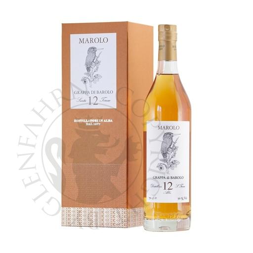 [G-056] Marolo Grappa Barolo 12 Anni 70cl