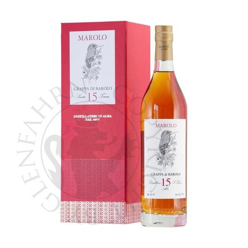 [G-057] Marolo Grappa Barolo 15 Anni 70cl
