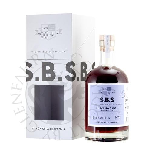 [G-071] Guyana 2001 22y S.B.S Rum 1423 70cl