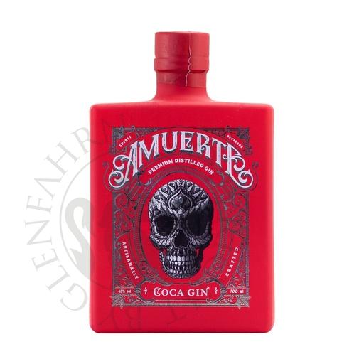 [G-082] Amuerte Coca Leaf Gin Red 70cl