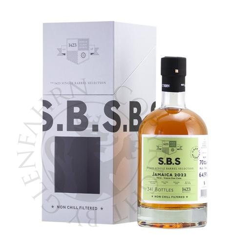[G-173] Jamaica 2022 bot.2023 S.B.S Rum 1423 70cl