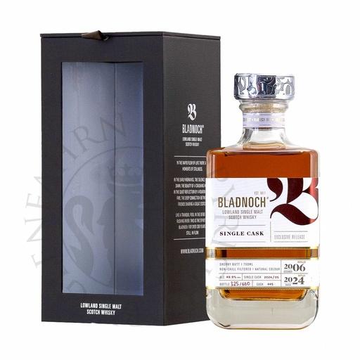 [G-181] Bladnoch 2006 17y Sherry Butt#445 Lowland Single Malt Scotch Whisky 70cl