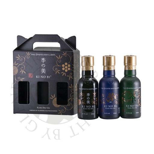 [G-gin275] KI NO BI Kyoto Dry Gin Collection 3x20cl