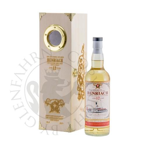 [G-jaw112] BenRiach 12y The Old Paddle Steamer Lake Lucerne Jack Wiebers 70cl