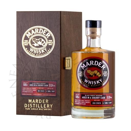 [G-mdr010] Marder Sherry Cask Limited Edition 2023 Black Forest Single Malt Whisky 50cl