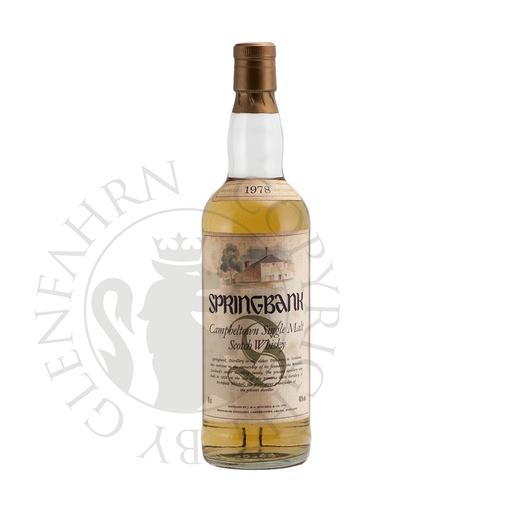 [G-ras00512] Springbank 1978 Single Malt Scotch Whisky 70cl