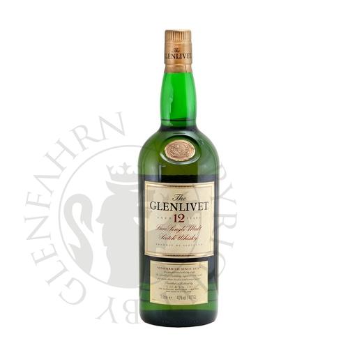 [G-ras00525] Glenlivet 12y Pure Single Malt Scotch Whisky 100cl